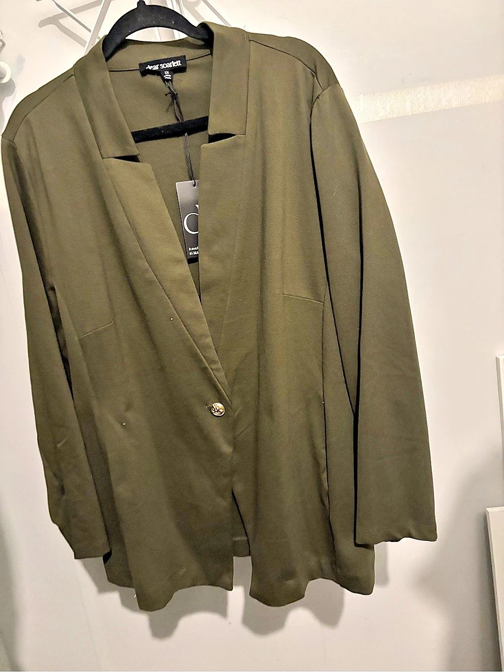 Boutique Blazer in Green NWT
